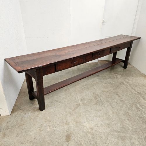 Huge 18th Century French Serving Table (3m/9.85')