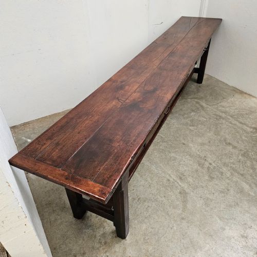 fig 1. Huge 18th Century French Serving Table (3m/9.85')