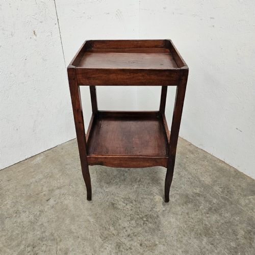 fig 1. French Walnut Tray Top Etagere