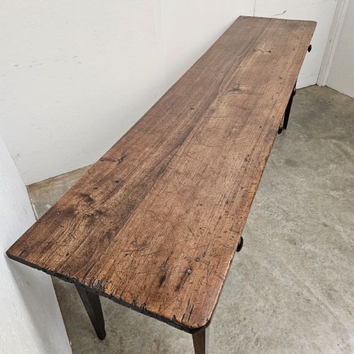 fig 2. Two Drawer Country Work Table