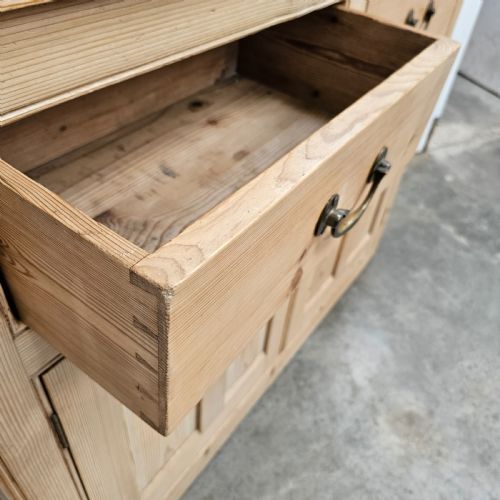 fig 2. Slim English Pine Cabinet.
