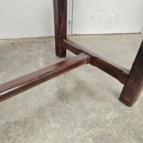 fig 2. French Walnut Two-Board Top Refectory Table (7ft +)