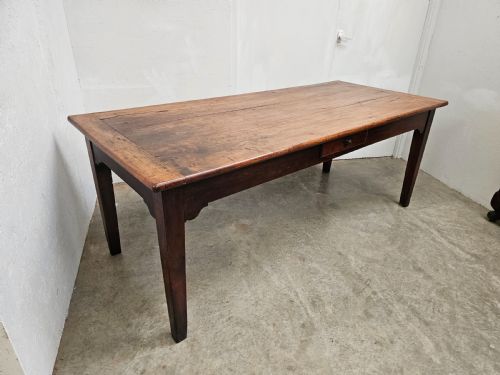 fig 1. 19th Century Cherry Farmhouse Table