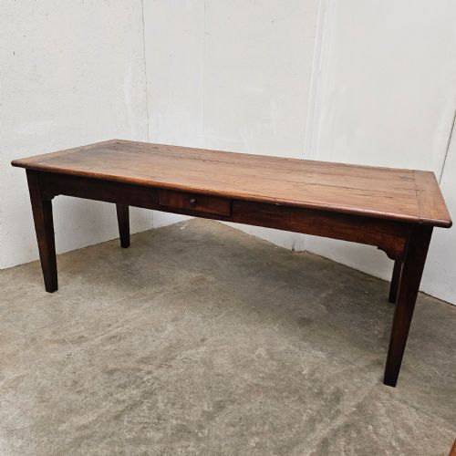 fig 2. 19th Century Cherry Farmhouse Table