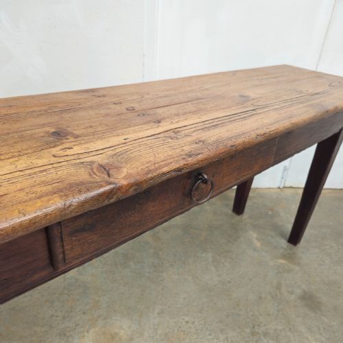 fig 2. French Country Pine & Oak Serving Table