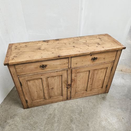 fig 1. English Pine Two Door Sideboard