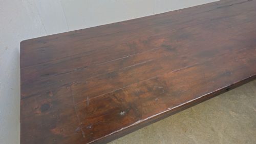 LONG FRENCH OAK FARMHOUSE TABLE 8FT - ADDITIONAL PHOTO 5