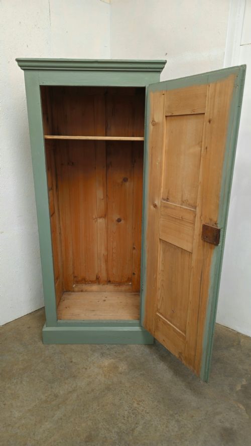 fig 1. 19th Century French Painted Pine Bonnetiere