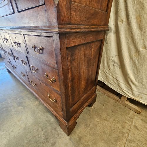 fig 2. English 19th Century Oak Housekeepers Cupboard