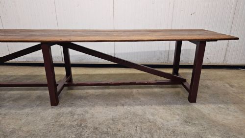 125 FT PINE COMMUNITY HARVEST TABLE - ADDITIONAL PHOTO 5