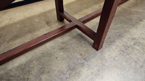 125 FT PINE COMMUNITY HARVEST TABLE - ADDITIONAL PHOTO 8