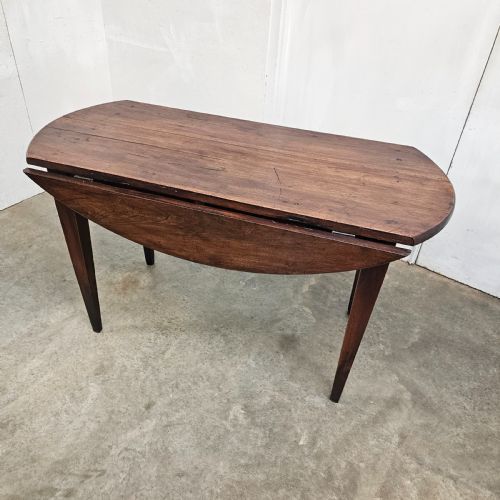 French Walnut Dropleaf Table