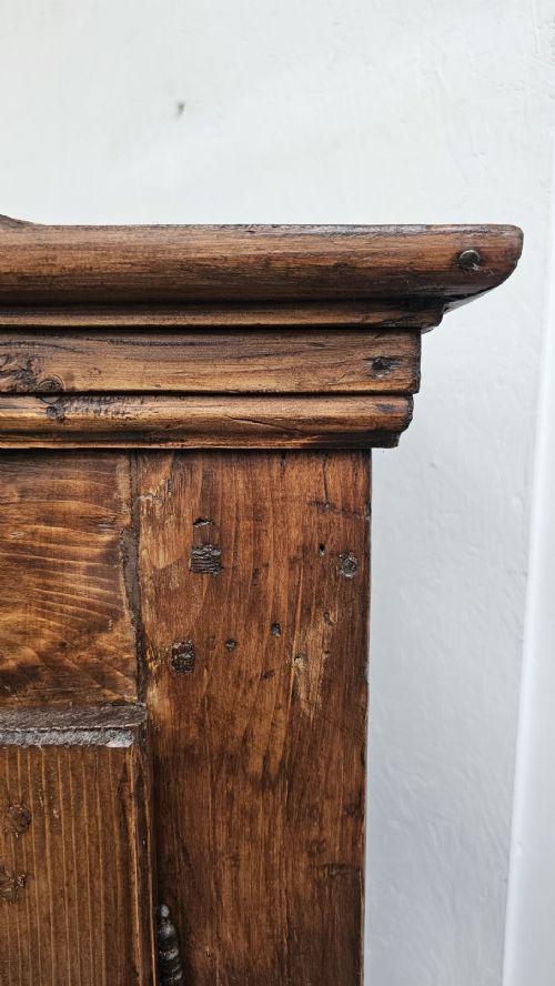 PROVINCIAL FRENCH TWO DOOR PINE CUPBOARD - ADDITIONAL PHOTO 6