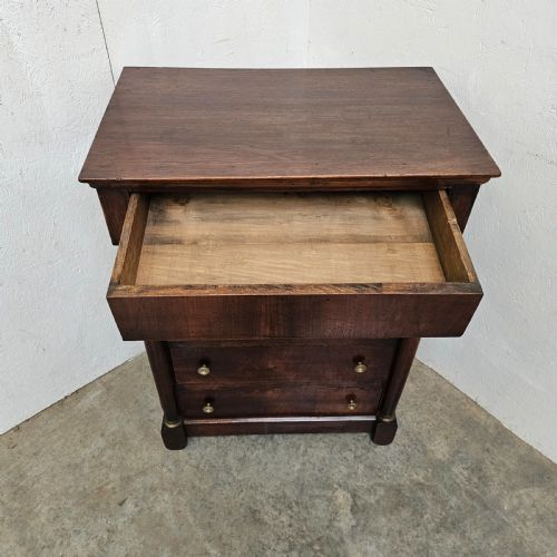 FIVE DRAWER FRENCH EMPIRE CHEST - ADDITIONAL PHOTO 2