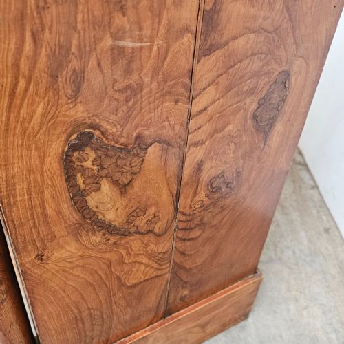 fig 1. Burr Ash & Walnut Empire Nightstand