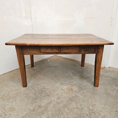 French Cherry & Oak Low Table