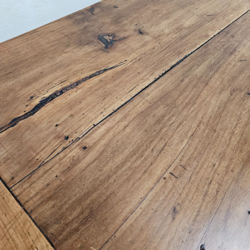 fig 2. French Cherry Serving Table With Drawer