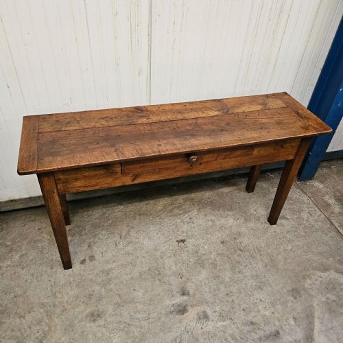 fig 1. French Wild Cherry Console With Drawer