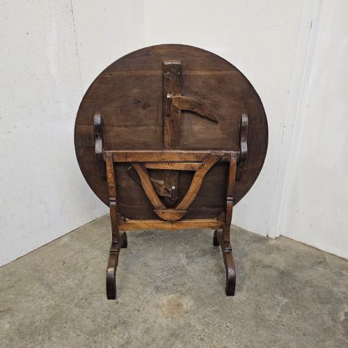 FRENCH OAK FOLDING VINEYARD TABLE - ADDITIONAL PHOTO 1