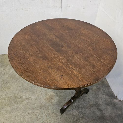FRENCH OAK FOLDING VINEYARD TABLE - ADDITIONAL PHOTO 5