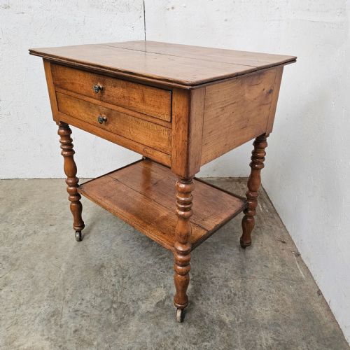 fig 2. French Cherry Lamp Or Bedside Table