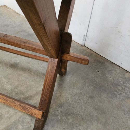 fig 1. Tall Alpine Cheese-Makers Table (Haute-Savoie)