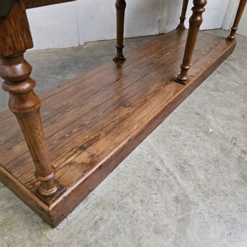 19TH CENTURY FRENCH PINE DRAPERS TABLE - ADDITIONAL PHOTO 3