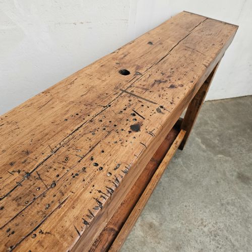 FRENCH ARTISANS WORKBENCH WITH VICE - ADDITIONAL PHOTO 3