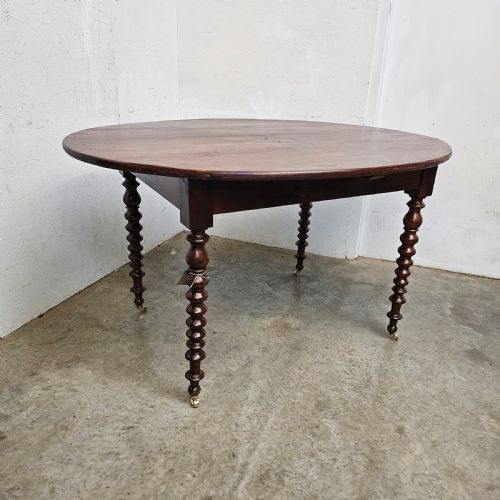 fig 2. French Oak Oval Dining Table