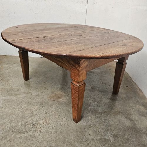 fig 2. French Oval Ash Coffee (Low) Table