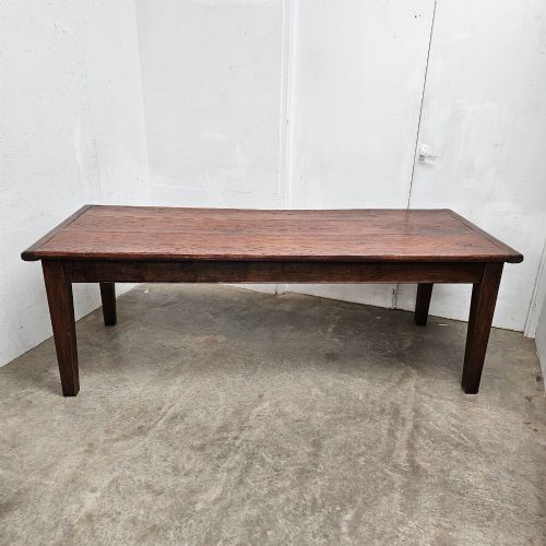 fig 1. Large English Oak Country Dining Table (7.5ft)