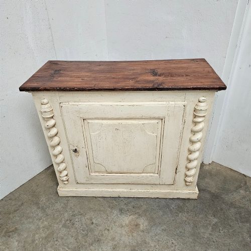 fig 2. Italian Painted Pine Side Cabinet