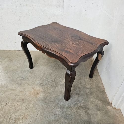 DECORATIVE FRENCH CHESTNUT LOW TABLE STAMPED 'BL' - ADDITIONAL PHOTO 2