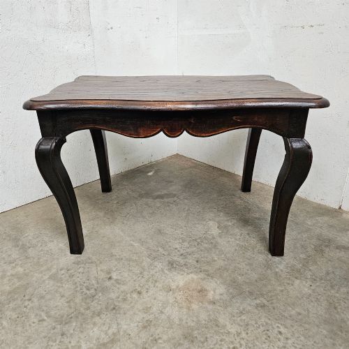 DECORATIVE FRENCH CHESTNUT LOW TABLE STAMPED 'BL'