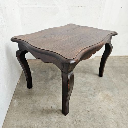 DECORATIVE FRENCH CHESTNUT LOW TABLE STAMPED 'BL' - ADDITIONAL PHOTO 5