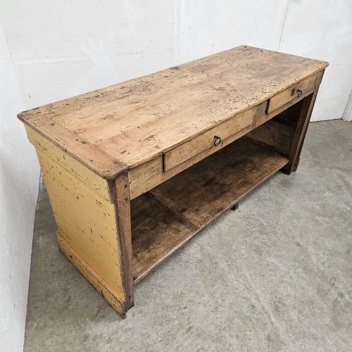 FRENCH SHOP COUNTER WITH ORIGINAL PAINT - ADDITIONAL PHOTO 4