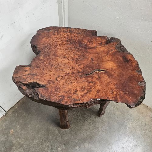 PRIMITIVE BURR THUYA TABLE - ADDITIONAL PHOTO 4