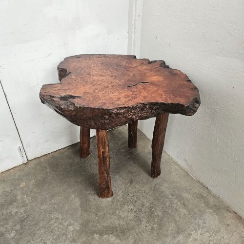 PRIMITIVE BURR THUYA TABLE - ADDITIONAL PHOTO 6