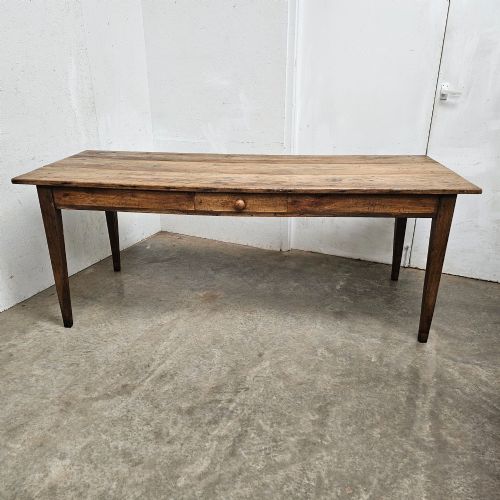 FRENCH PINE OAK FARMHOUSE TABLE