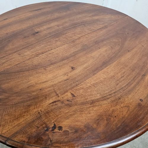 fig 2. Very Large French Walnut Folding Wine Tasting Table ('Table Vigneronne')