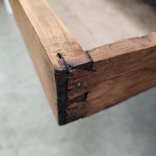 fig 1. 19th Century French Pine Farmhouse Table (Extra Deep)