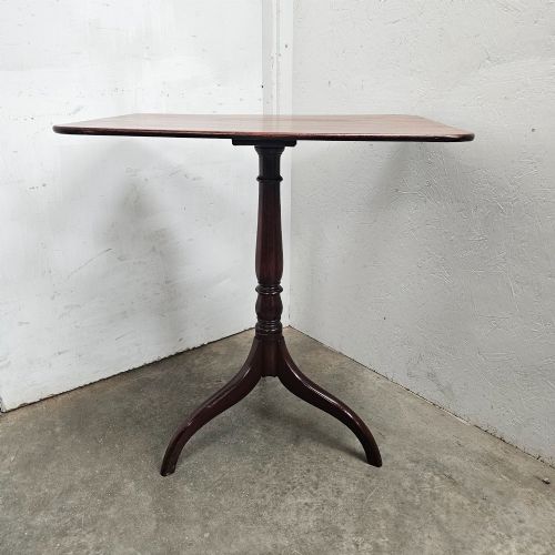 ENGLISH MAHOGANY TRIPOD WINE TABLE - ADDITIONAL PHOTO 4