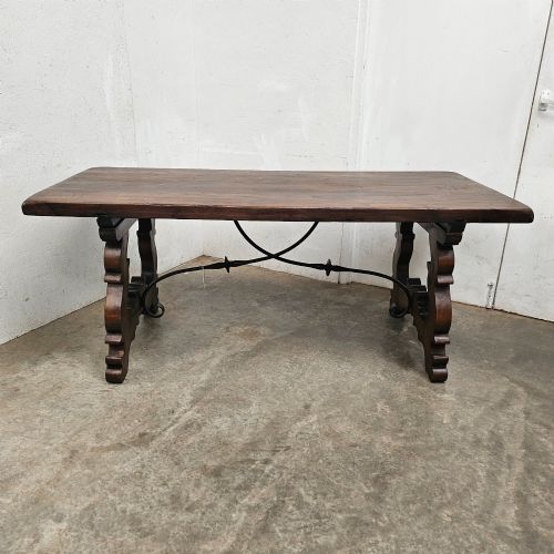 Decorative Spanish Trestle Dining Table