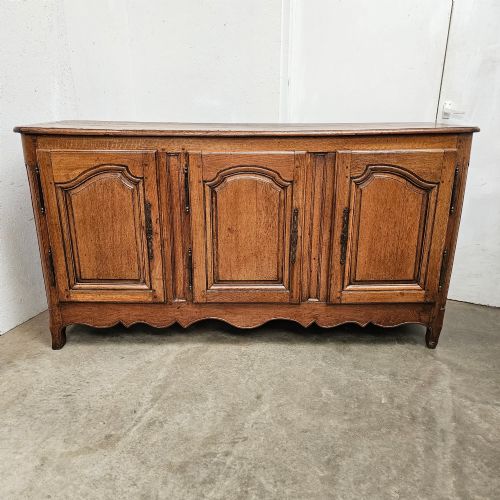 French Three Door Oak Enfilade