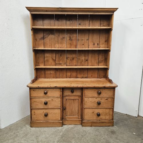 English 19th Century Pine Dresser