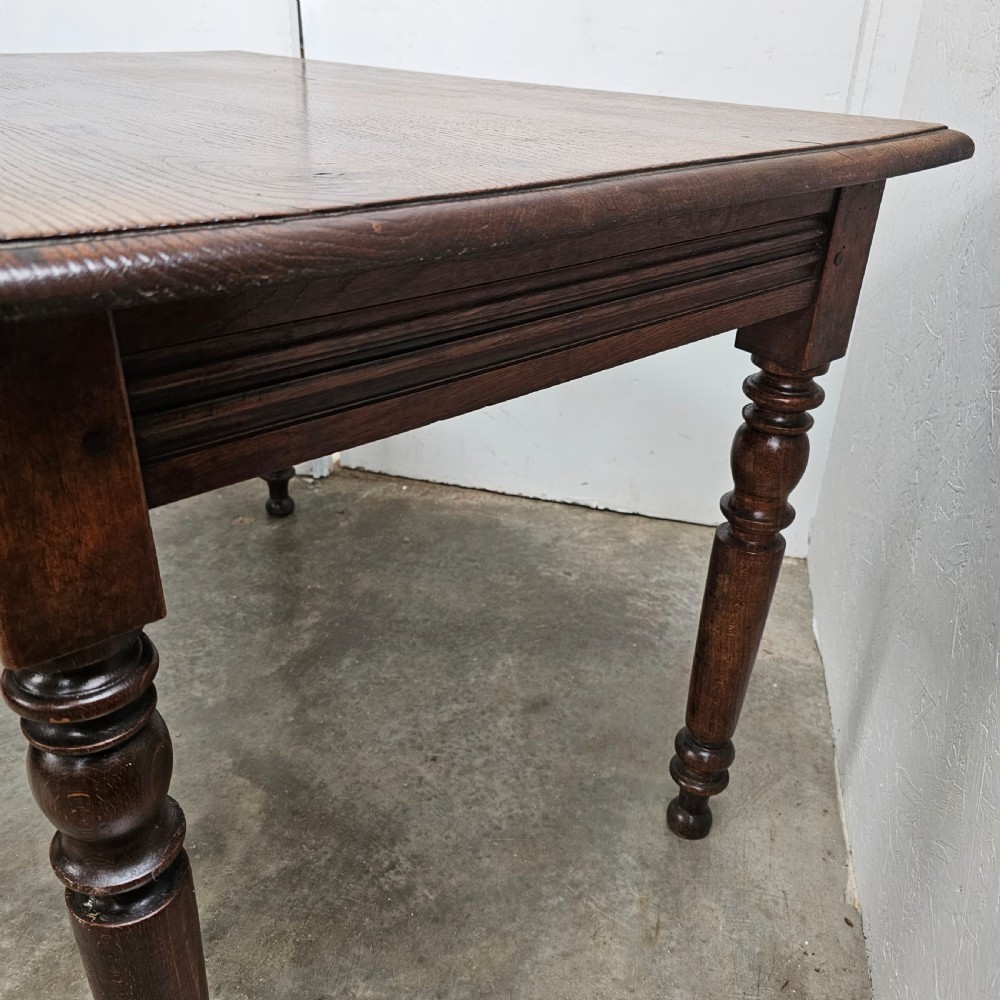 French Oak Bistro Table View IV