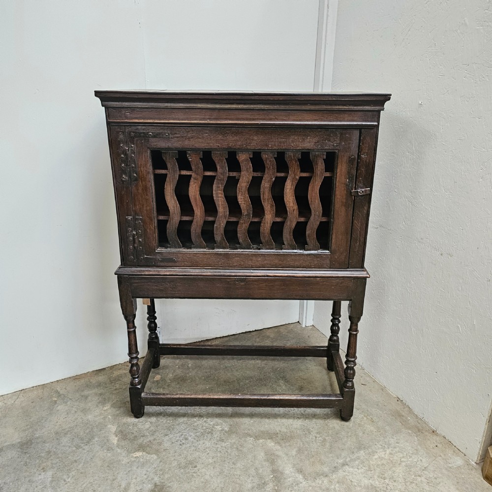 English 18th Century Dole Cupboard
