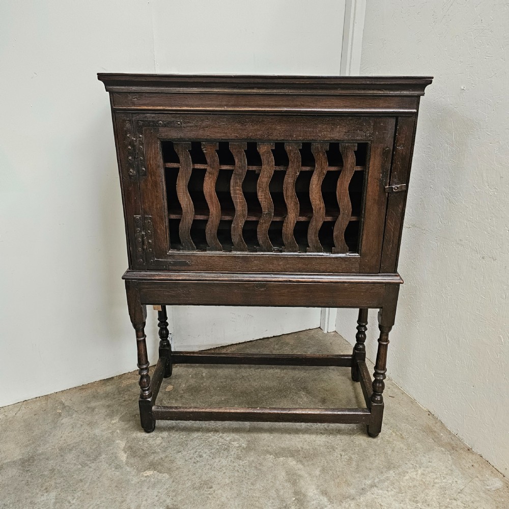 English 18th Century Dole Cupboard View II