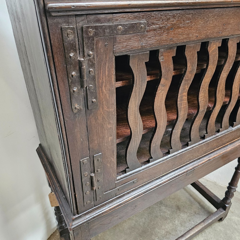 English 18th Century Dole Cupboard View III