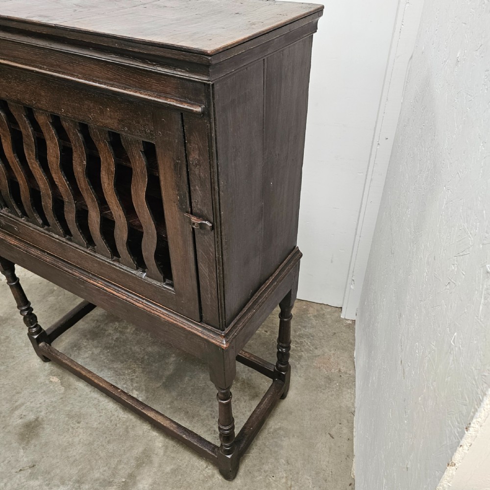 English 18th Century Dole Cupboard View VIII